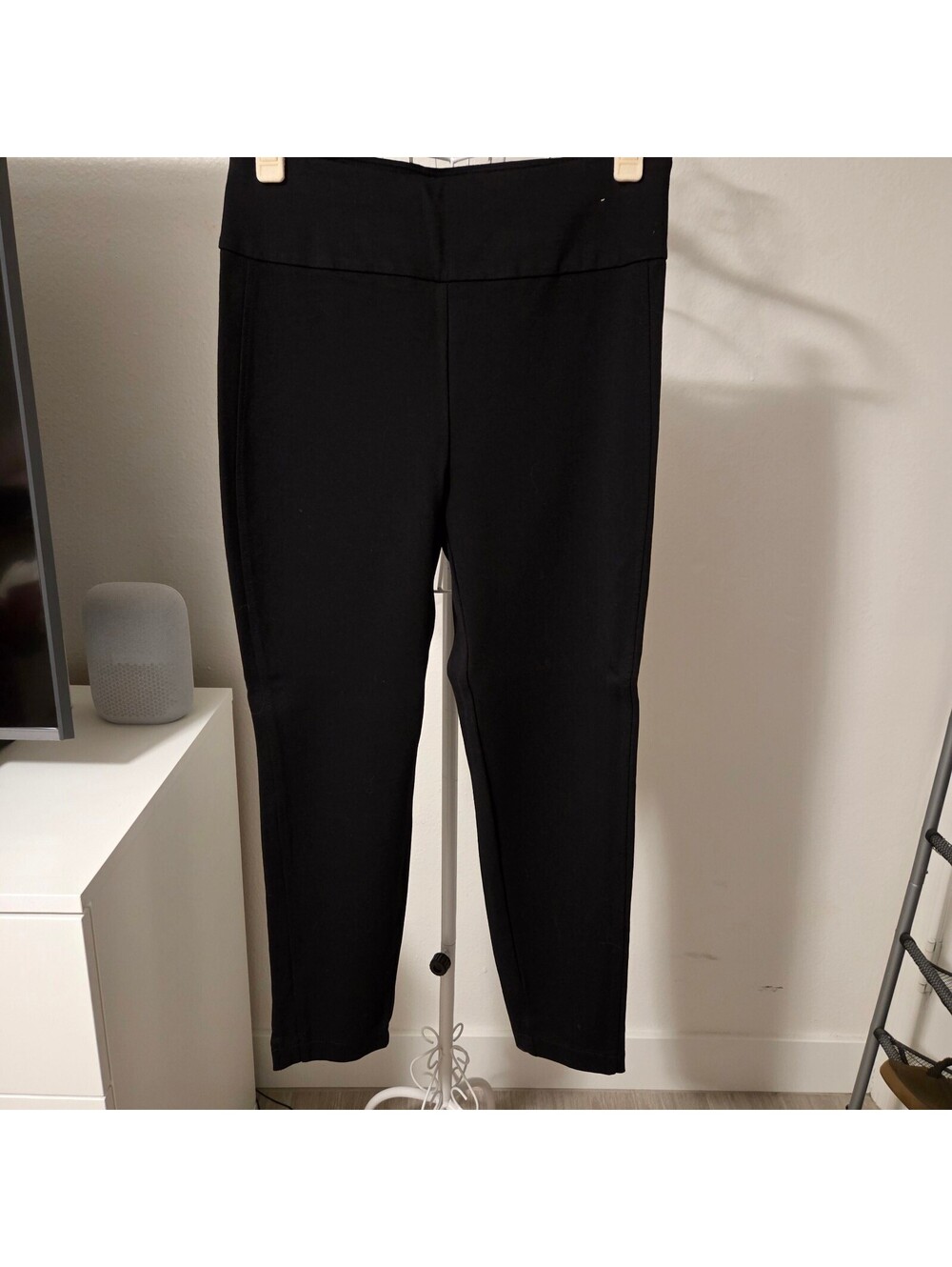 Dear Scarlet Black Stretch Rayon Nylon Spandex Pants Size M